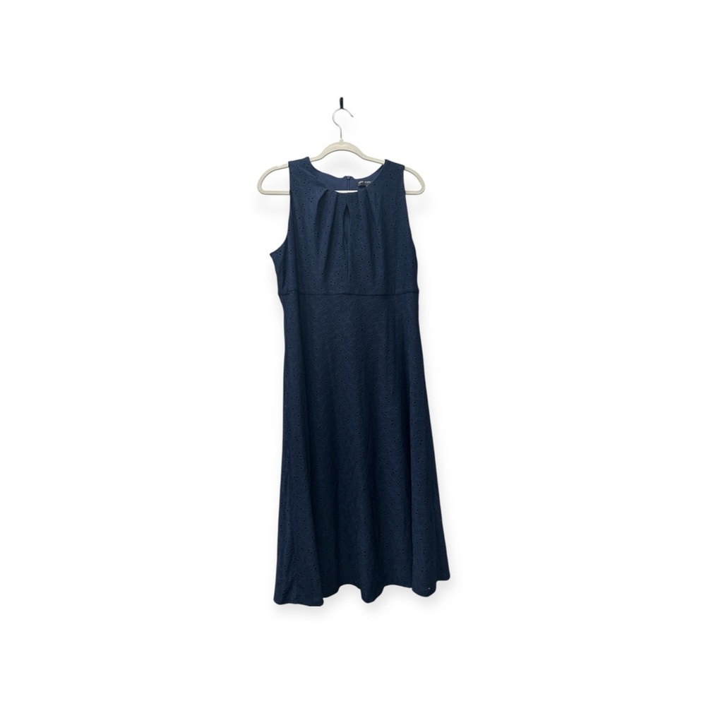 Maggy London Navy Midi Dress